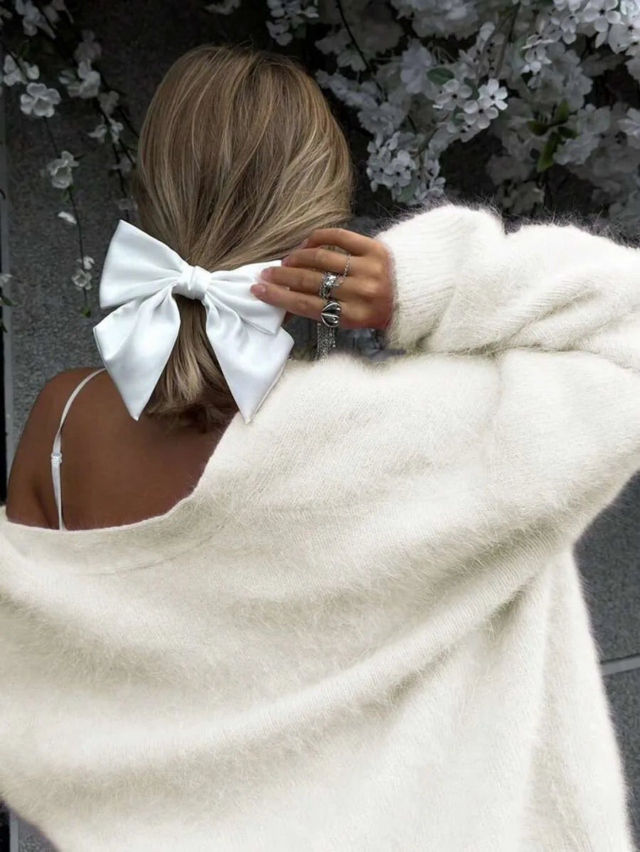 Oversized V-Neck Cardigan