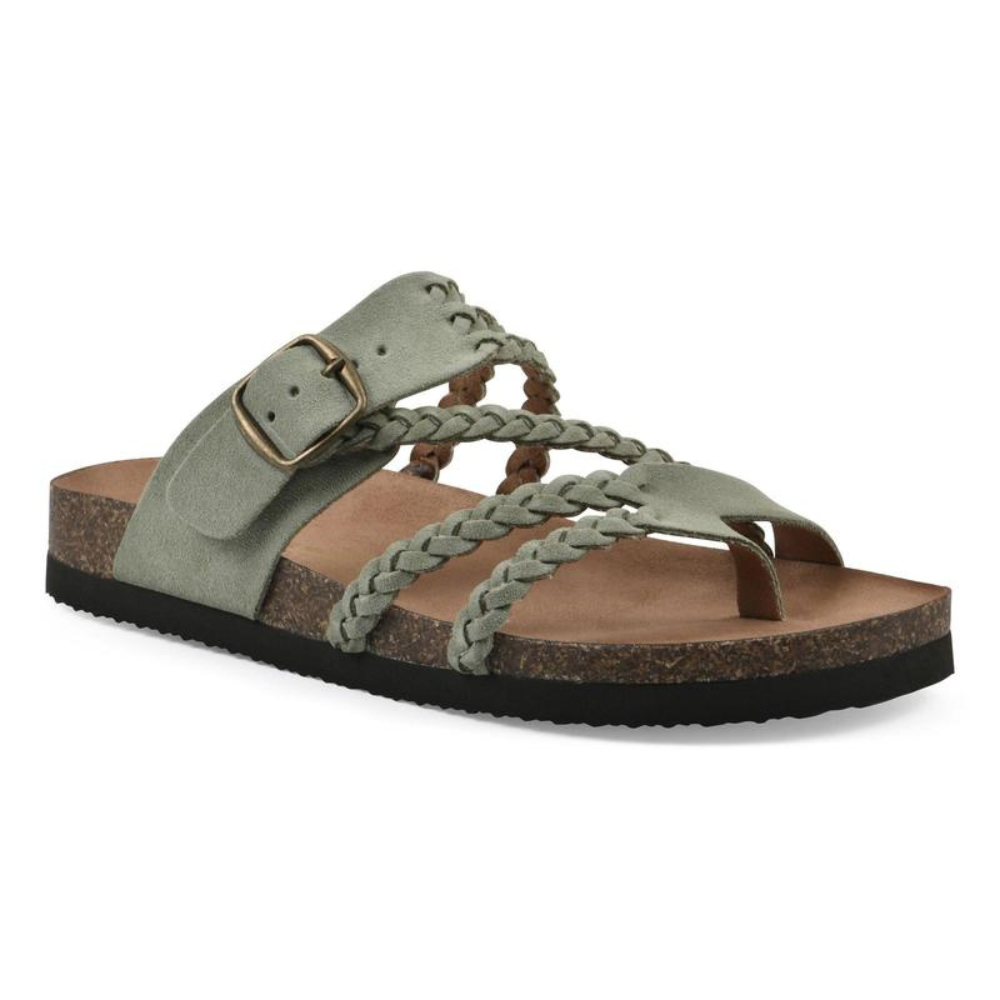 Hayleigh | Sandali con Plantare in Sughero Intrecciato