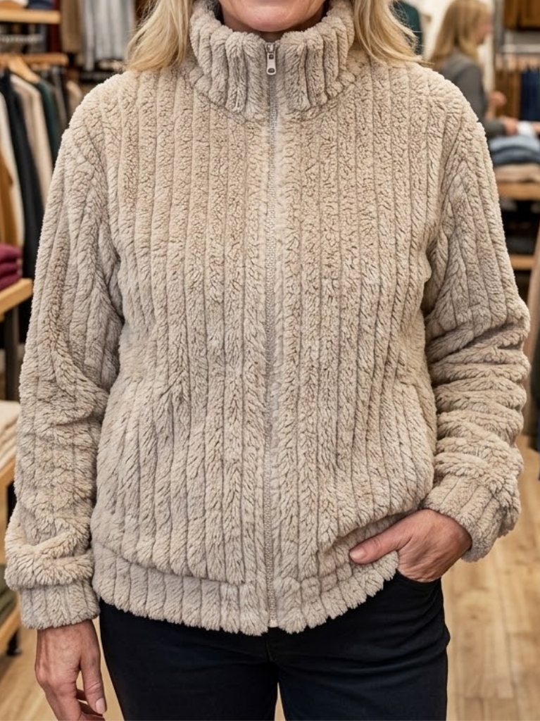 Ilaria | Giacca con zip e colletto