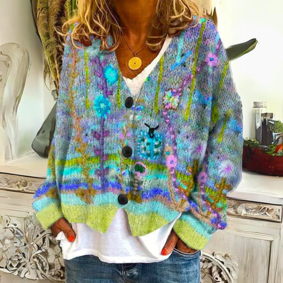 Hannah | Cosy Colourful Jumper