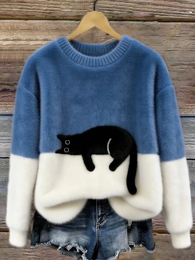 Elisabetta | Maglione con gatto