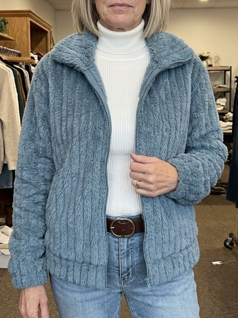 Ilaria | Giacca con zip e colletto