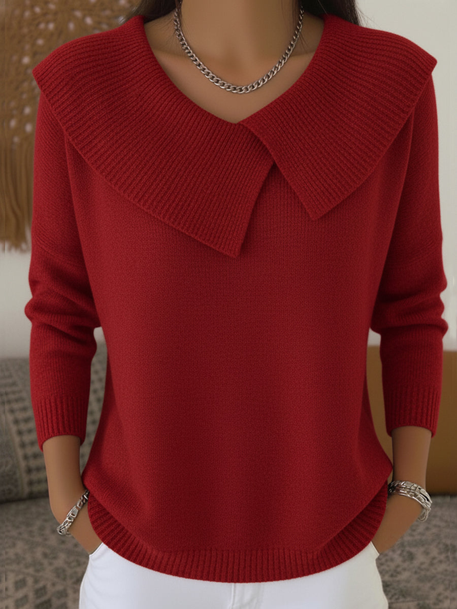 Sunnora | Maglione Caldo con Colletto Morbido