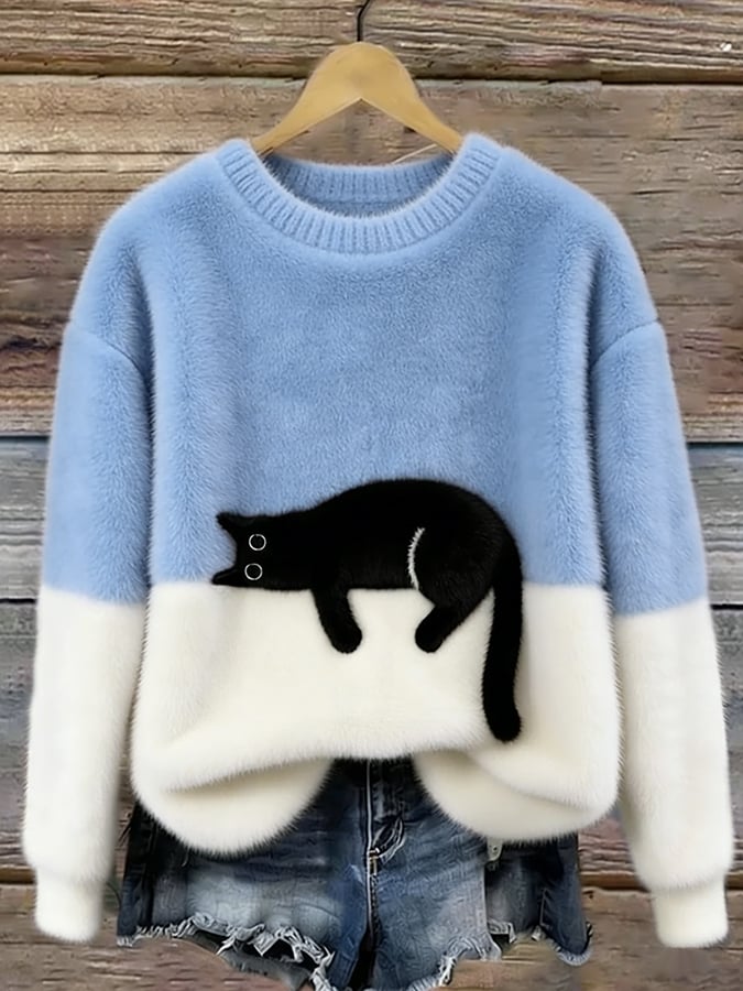 Elisabetta | Maglione con gatto