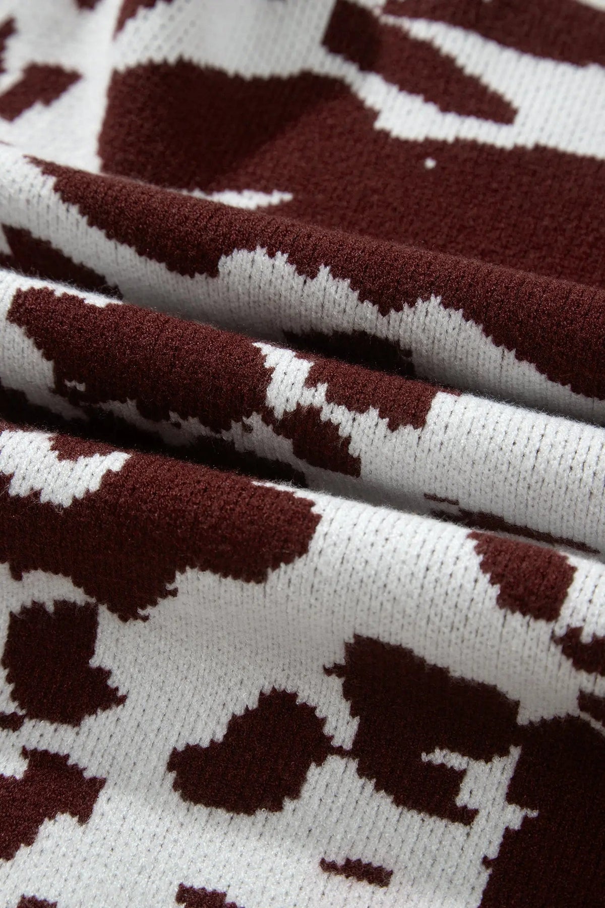 Marigold | Abstract Print Knit Jumper