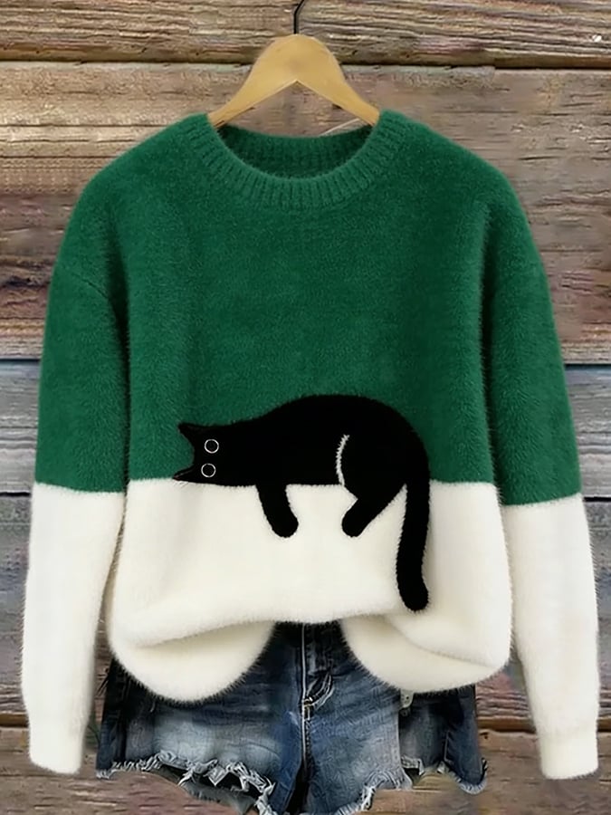 Elisabetta | Maglione con gatto