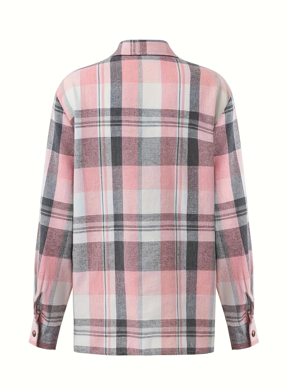 Josephine | Oversized Check Shirt Jacket