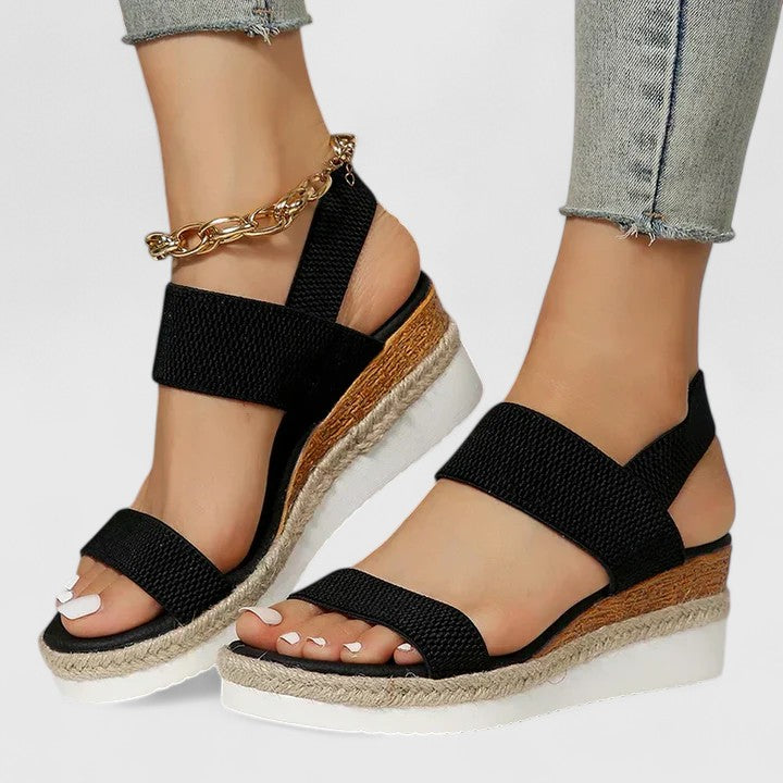Amorette | Sandali Espadrillas con Plateau