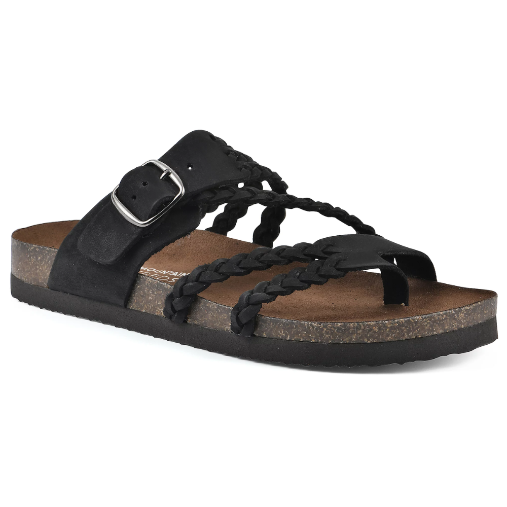 Hayleigh | Sandali con Plantare in Sughero Intrecciato