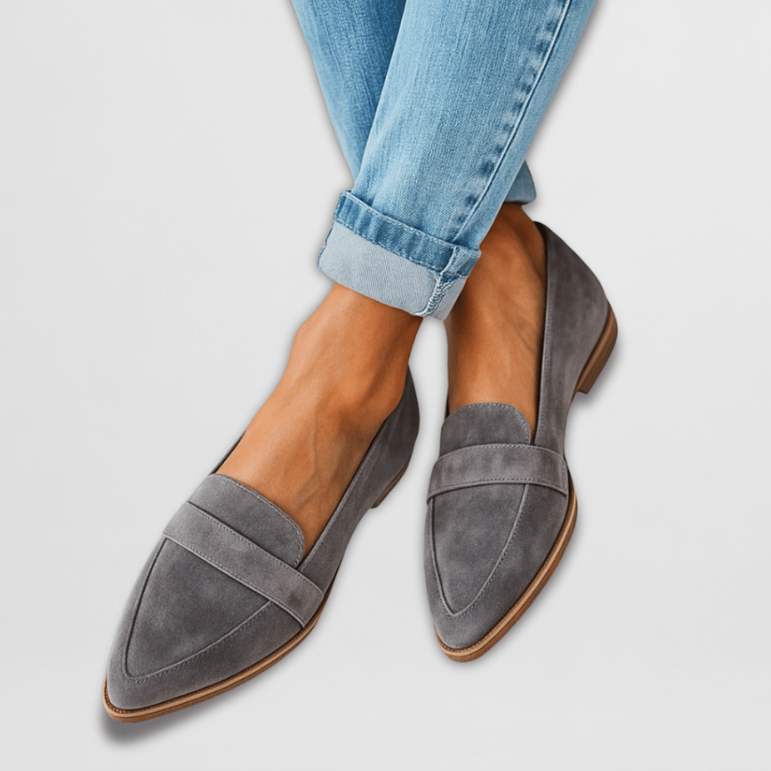 Margaux | Pointed Penny Loafers
