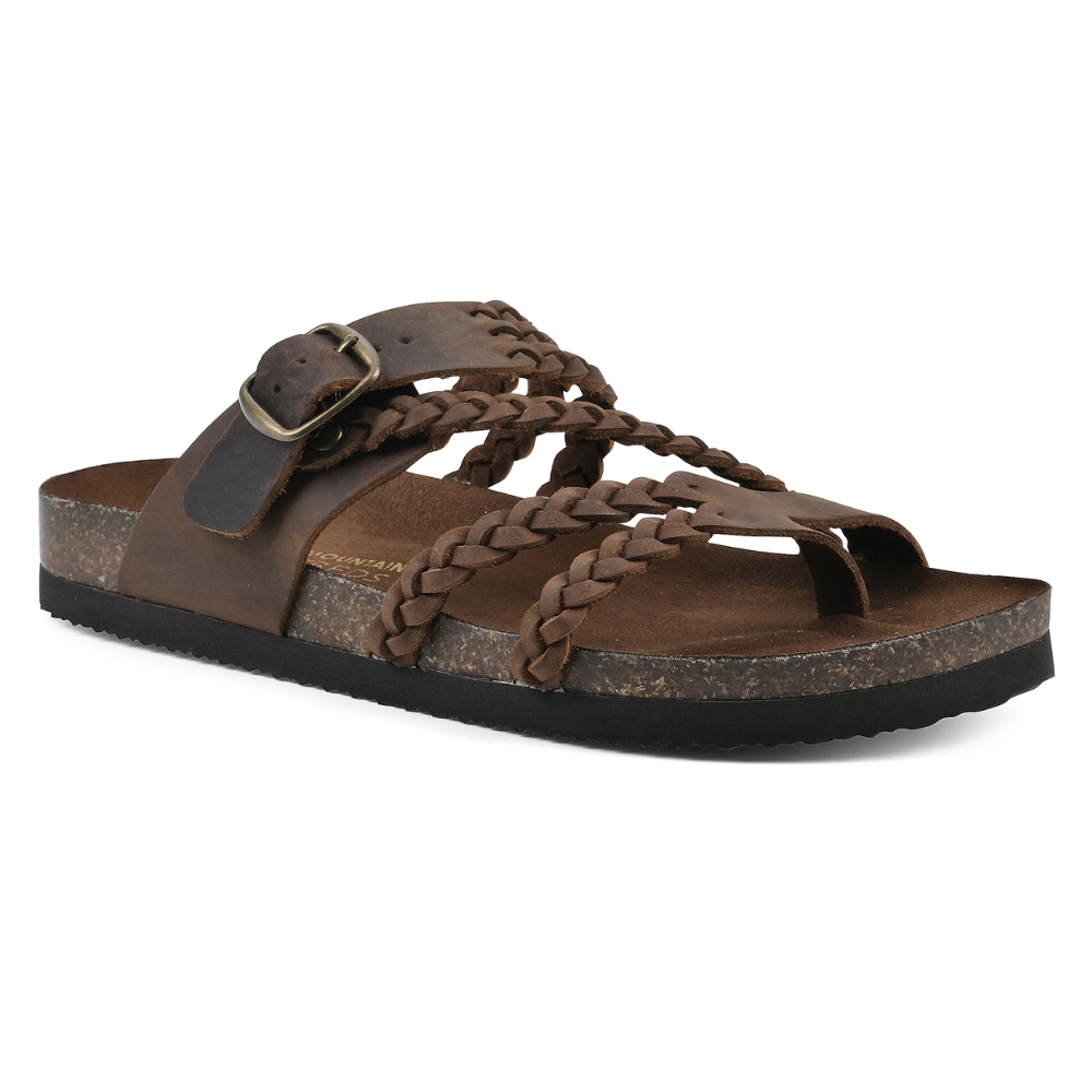 Hayleigh | Sandali con Plantare in Sughero Intrecciato