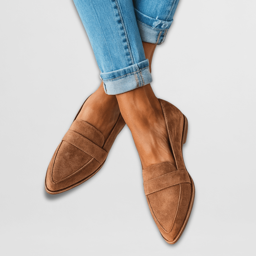 Margaux | Pointed Penny Loafers