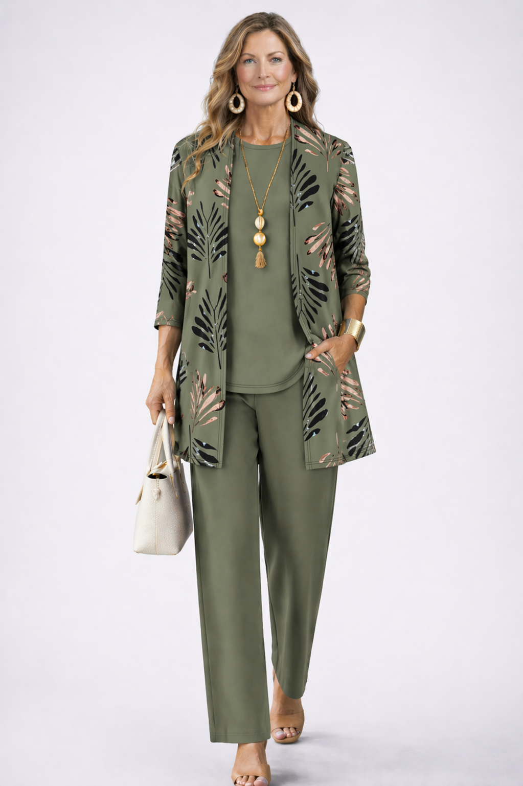 Eleanora | Printed Three-Piece Occasion Set