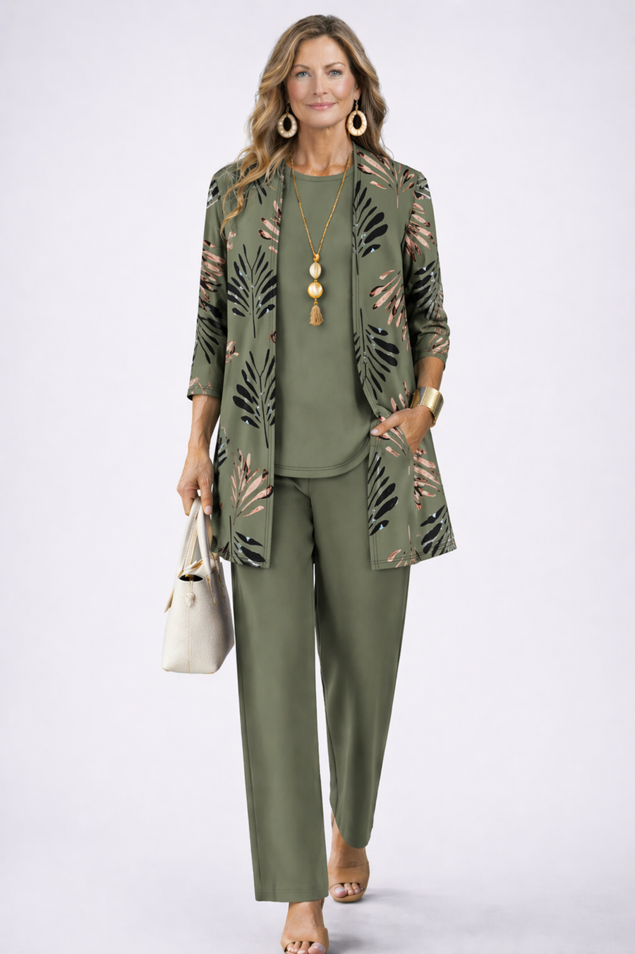 Eleanora | Printed Three-Piece Occasion Set