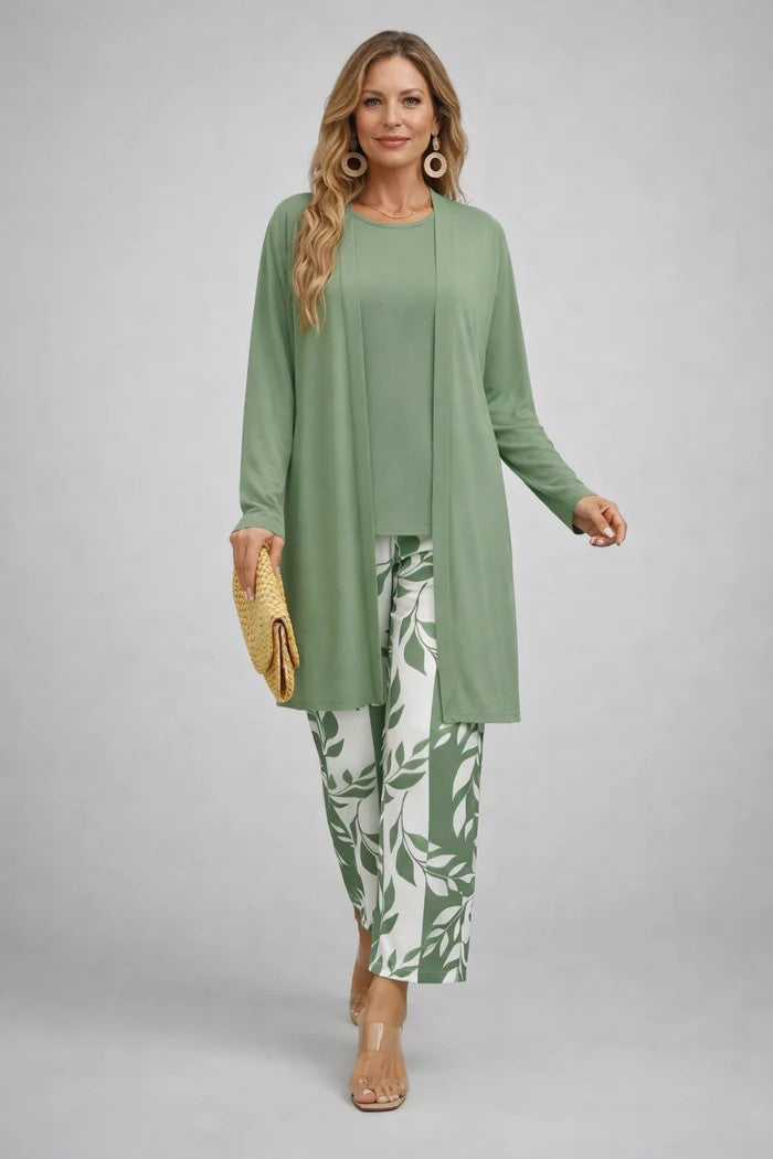 Eleanora | Printed Three-Piece Occasion Set