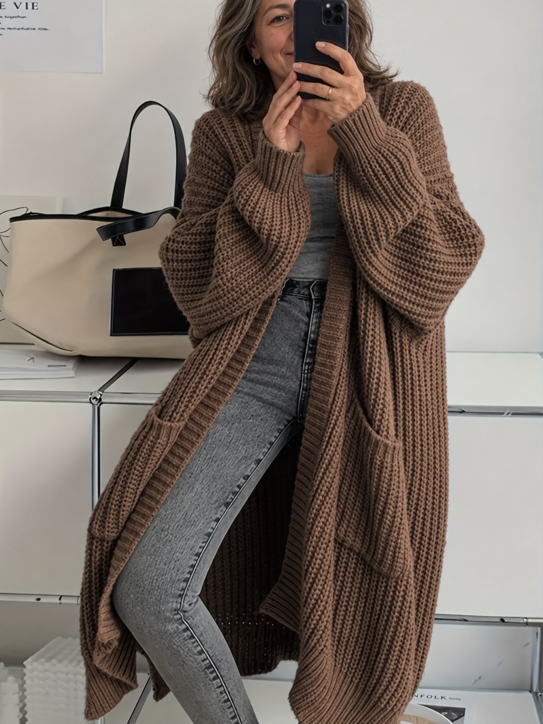 Alice | Cozy Confidence Longline Cardigan