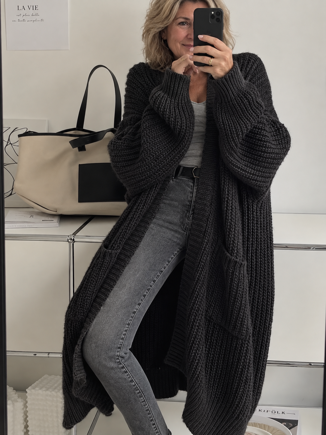 Alice | Cozy Confidence Longline Cardigan