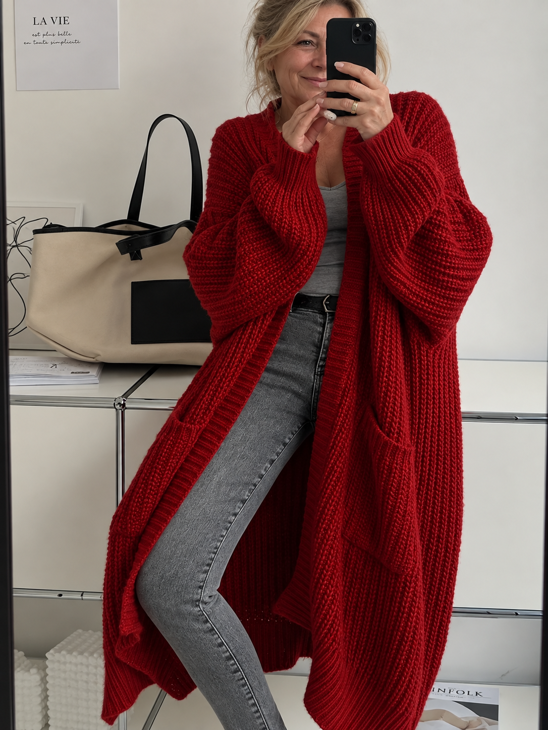 Alice | Cozy Confidence Longline Cardigan