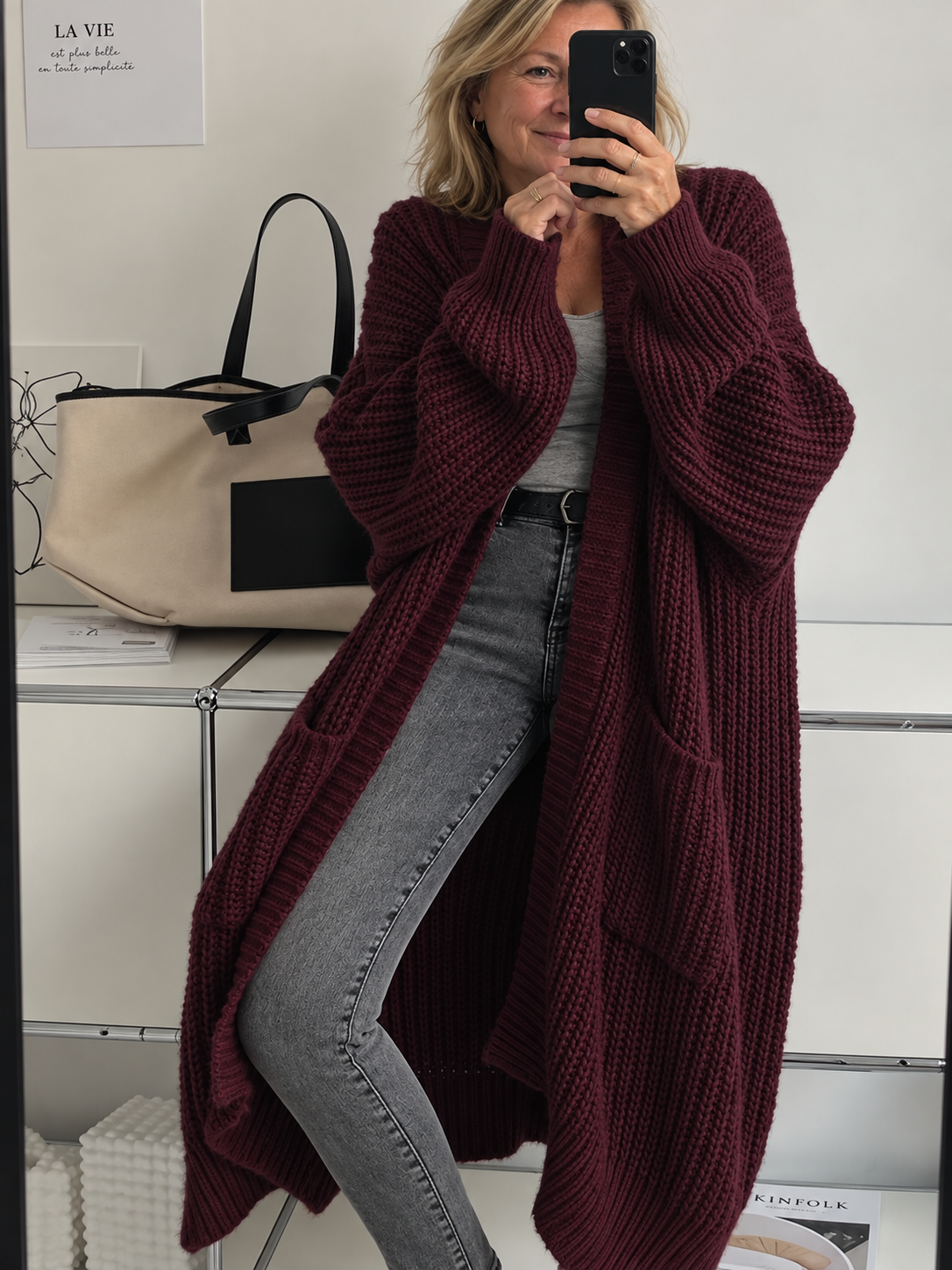 Alice | Cozy Confidence Longline Cardigan