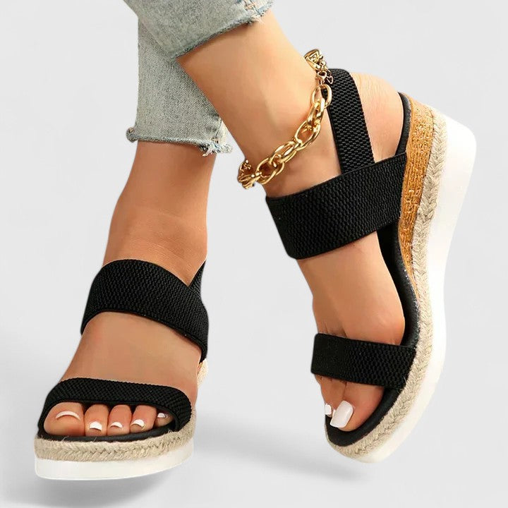 Amorette | Sandali Espadrillas con Plateau