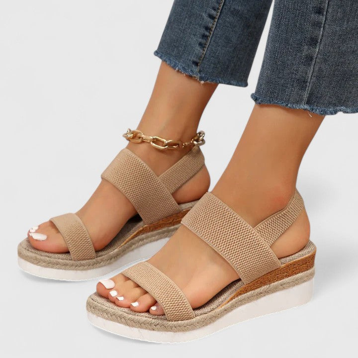 Amorette | Sandali Espadrillas con Plateau