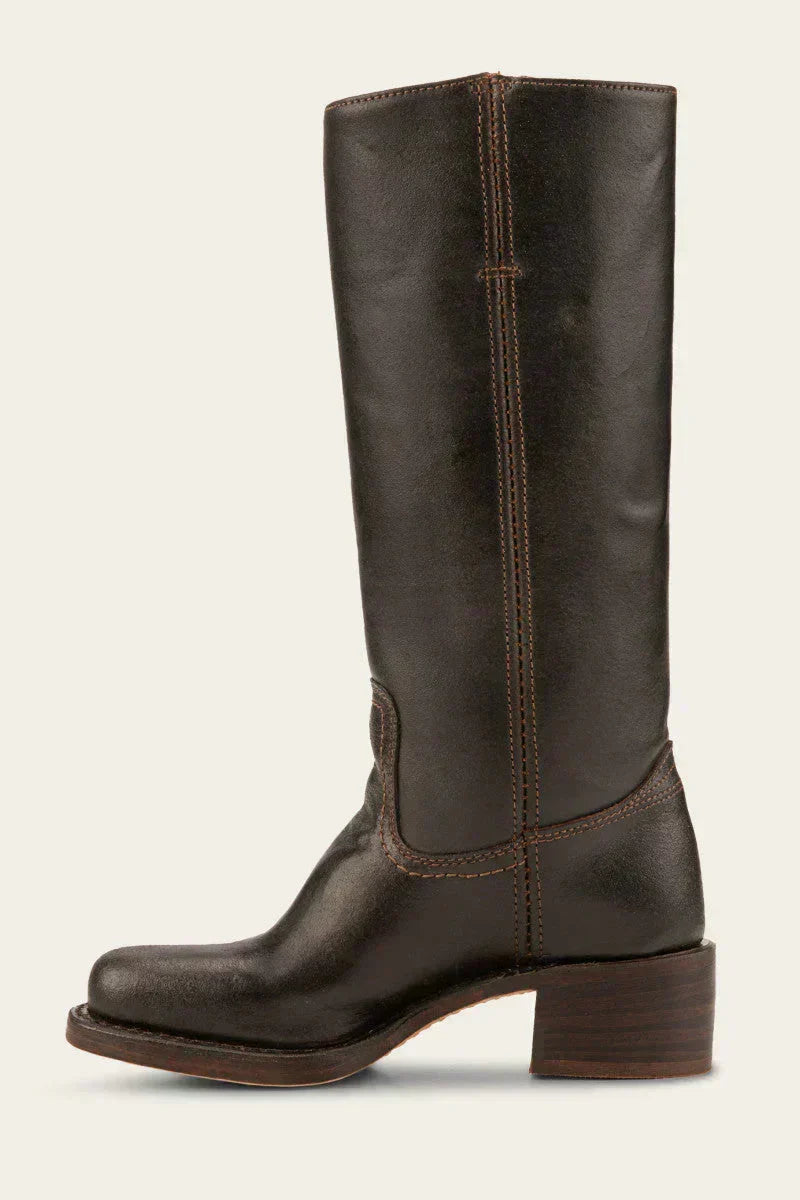 Wilhelmina | Block Heel Riding Boots