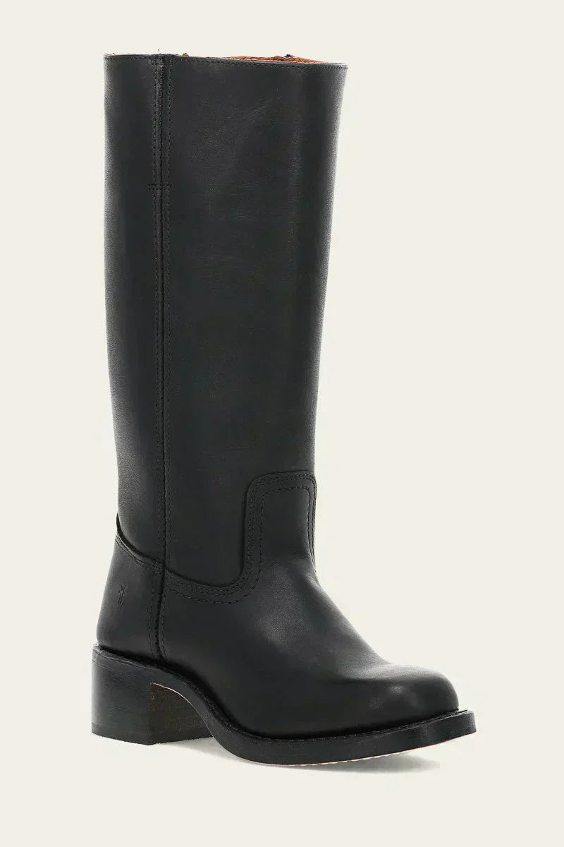 Wilhelmina | Block Heel Riding Boots
