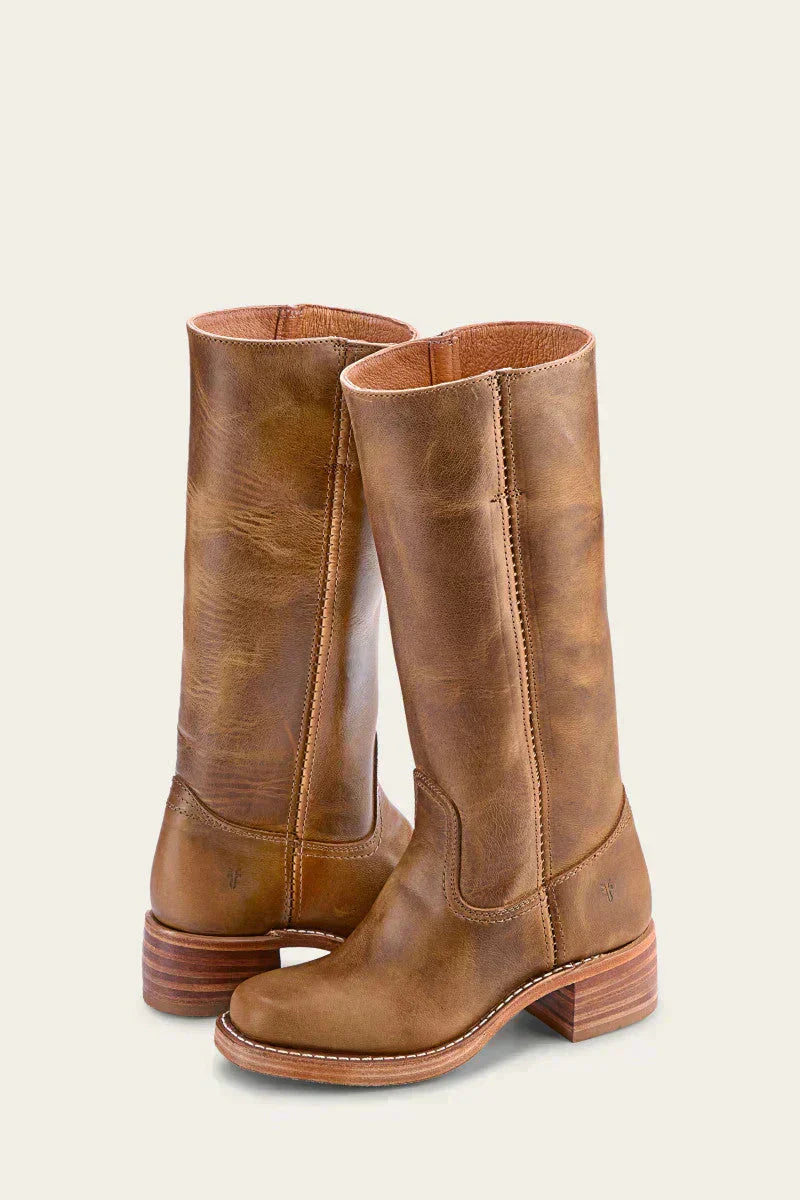 Wilhelmina | Block Heel Riding Boots