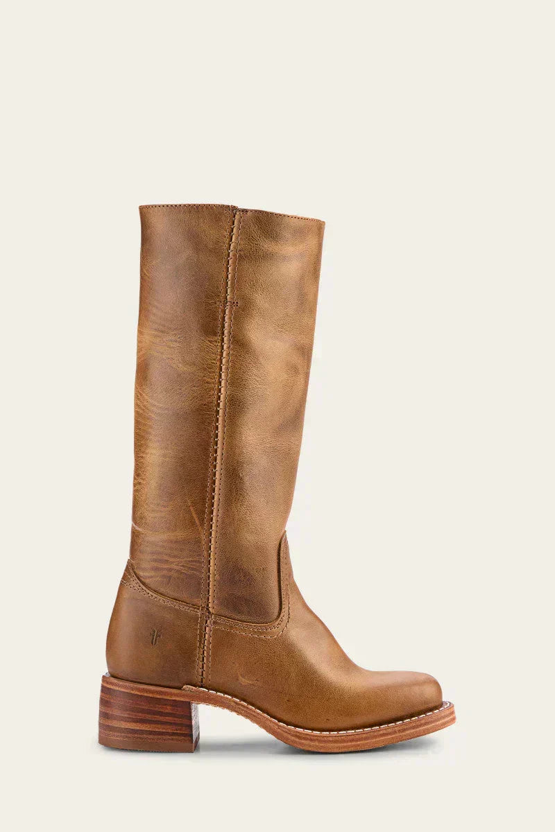 Wilhelmina | Block Heel Riding Boots