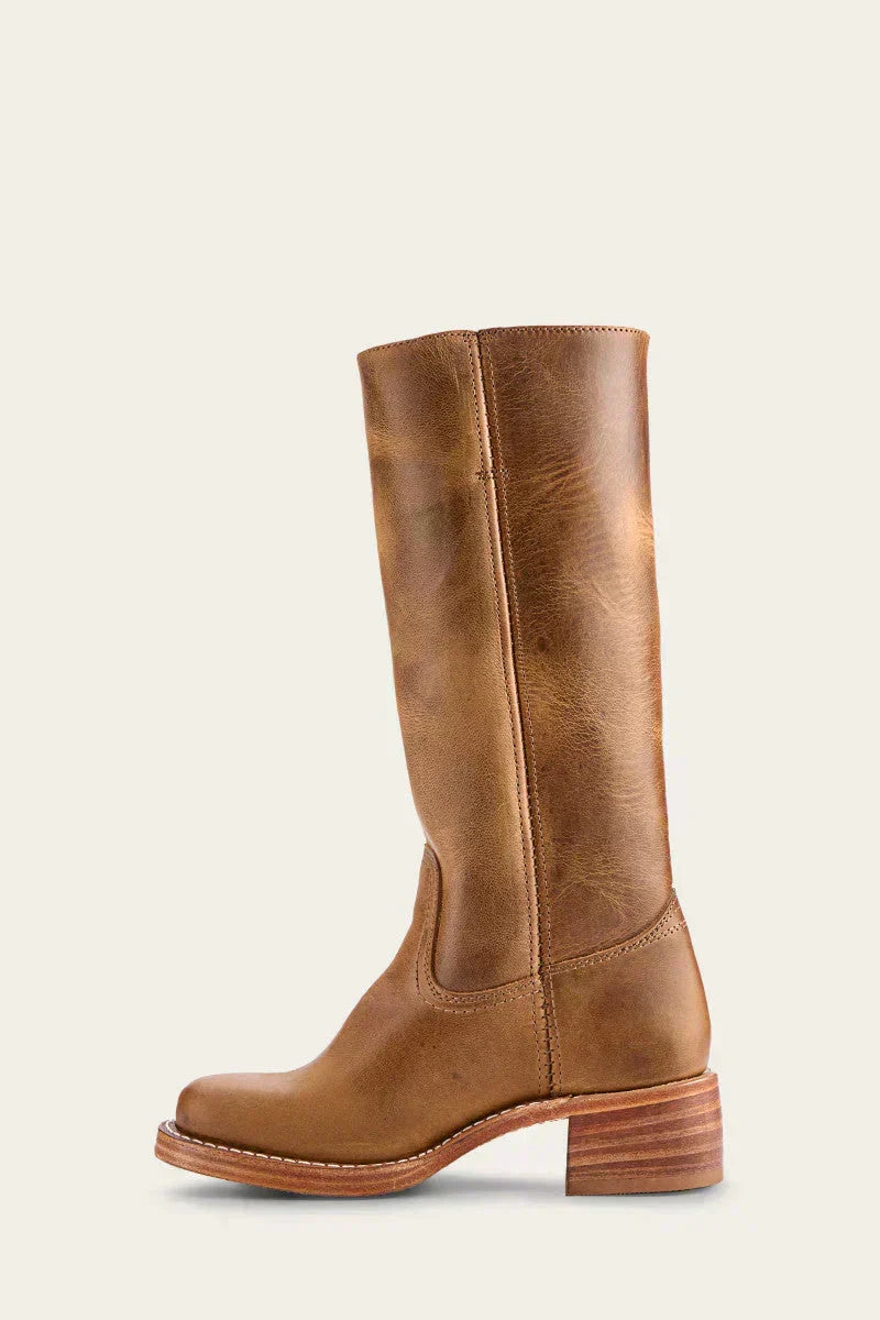 Wilhelmina | Block Heel Riding Boots