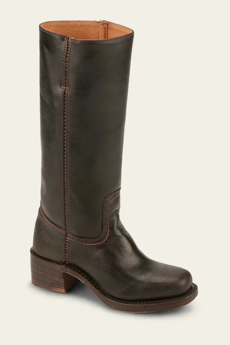 Wilhelmina | Block Heel Riding Boots