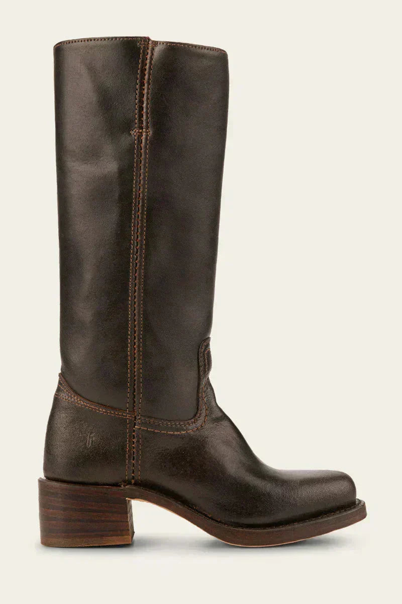 Wilhelmina | Block Heel Riding Boots