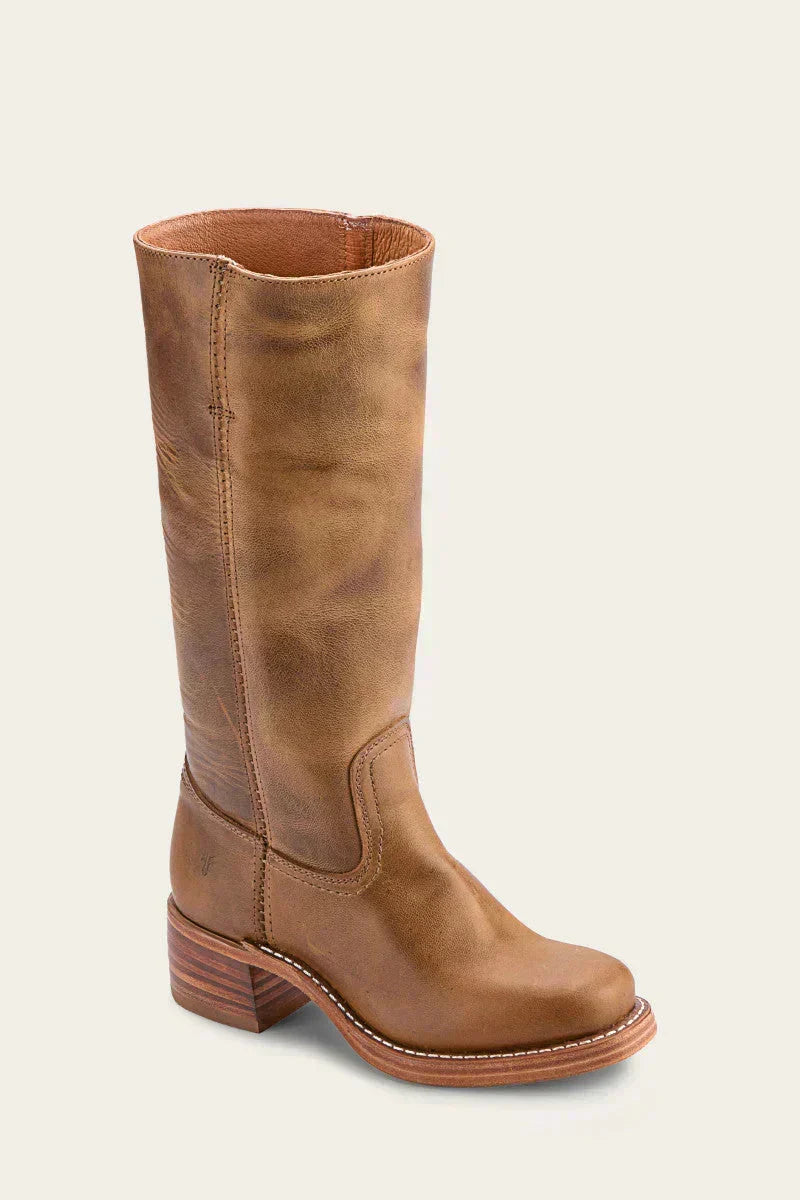 Wilhelmina | Block Heel Riding Boots