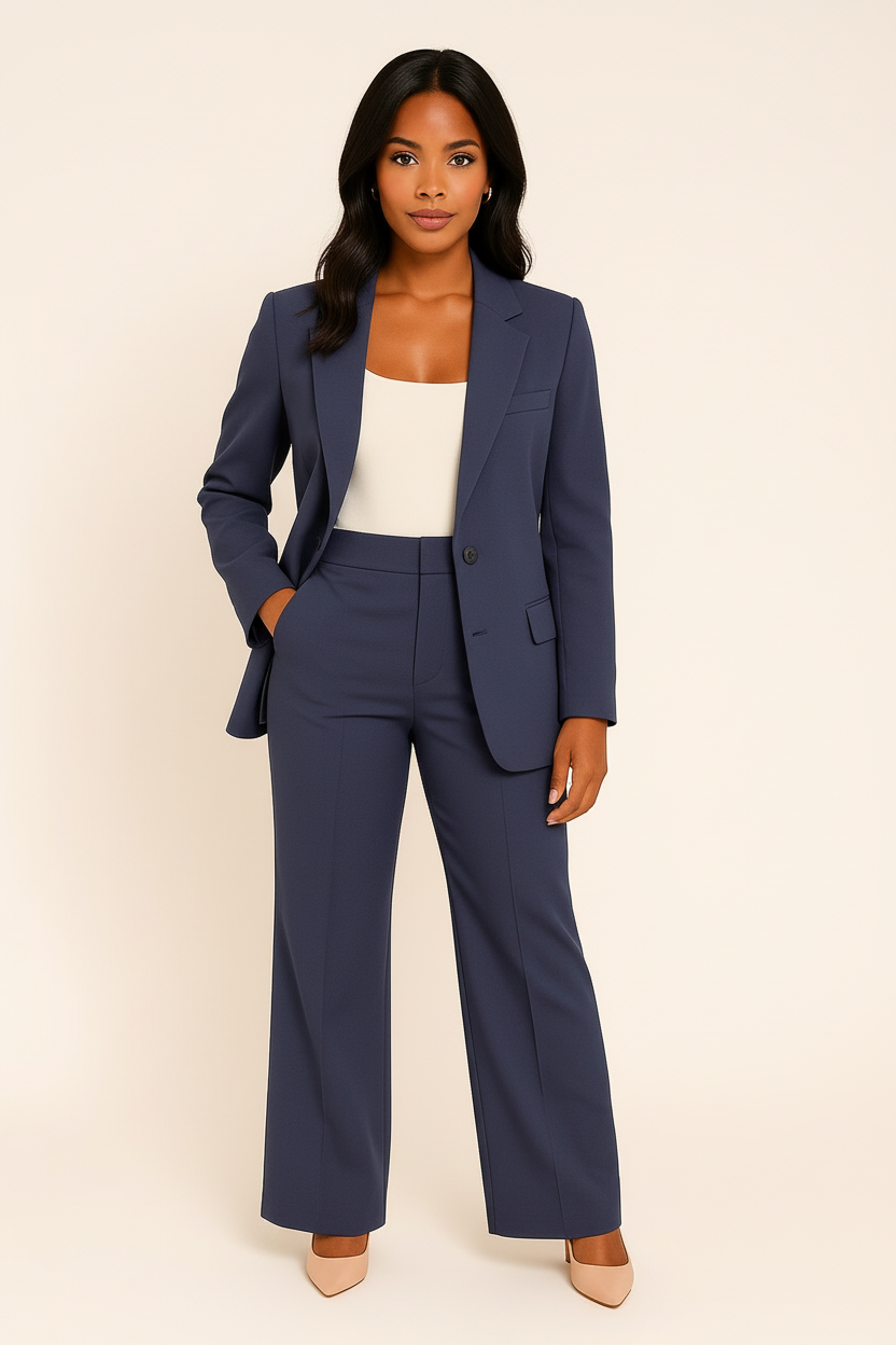 Maria | Women's Tailored-Fit Trouser Suit Set