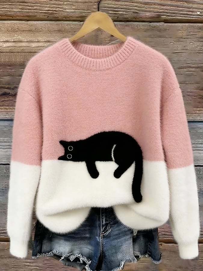 Elisabetta | Maglione con gatto