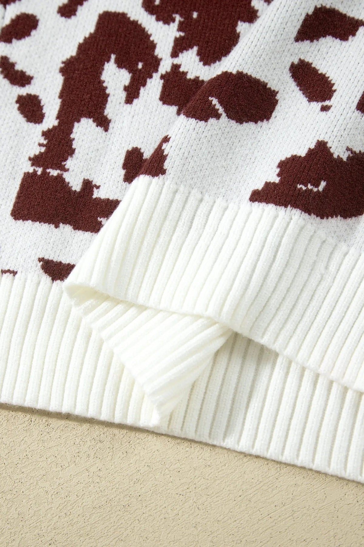 Marigold | Abstract Print Knit Jumper