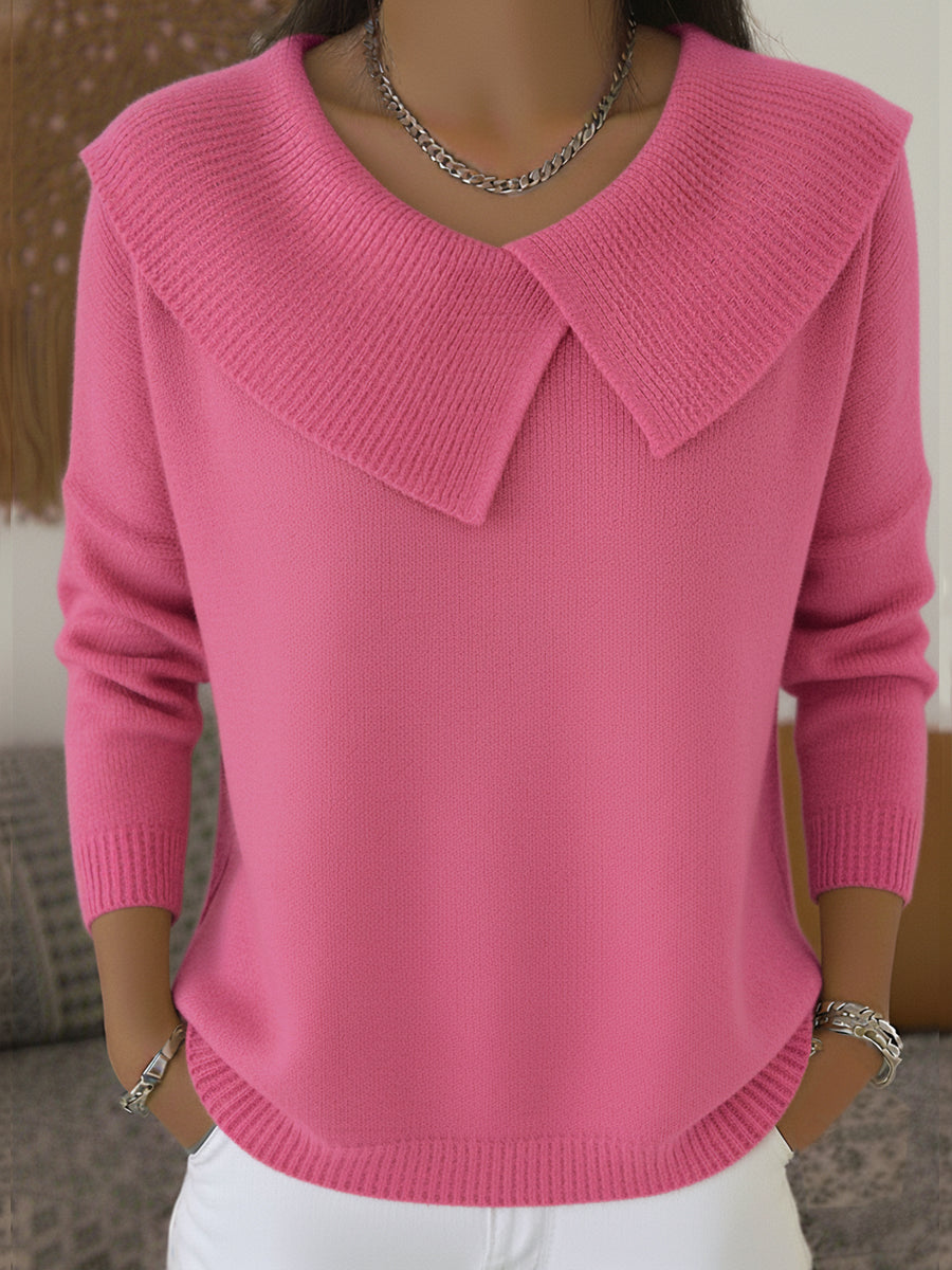 Sunnora | Maglione Caldo con Colletto Morbido