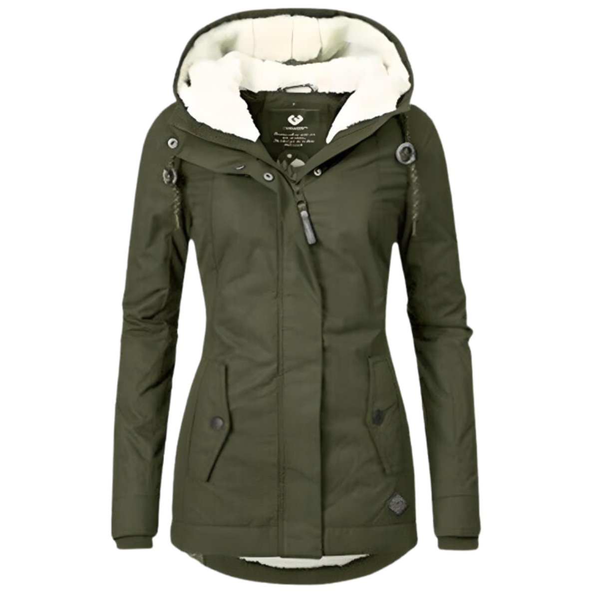 Annika | Women’s All-Weather Sherpa-Lined Hooded Parka – Water-Repellent