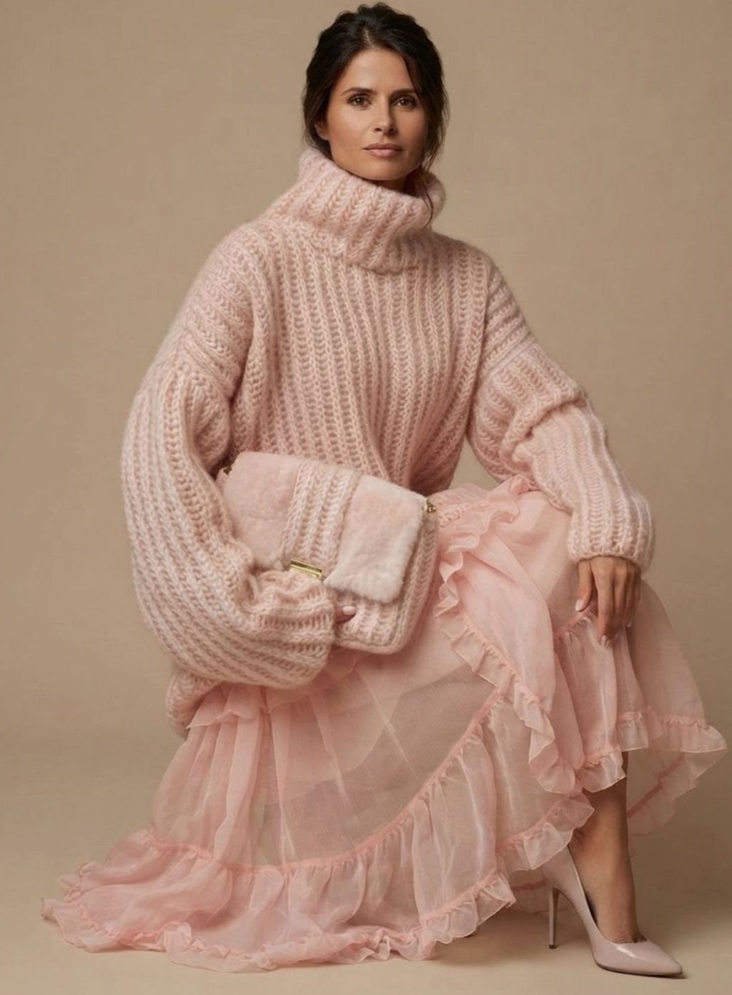 Cordelia | Chunky Roll-Neck Jumper