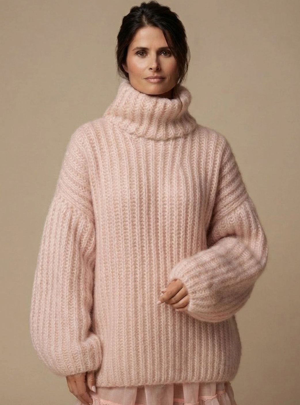 Cordelia | Chunky Roll-Neck Jumper
