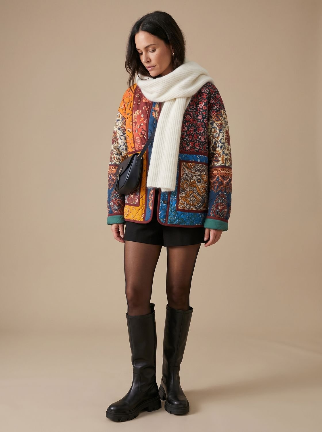 Wilhelmina | Patchwork Quilted Jacket