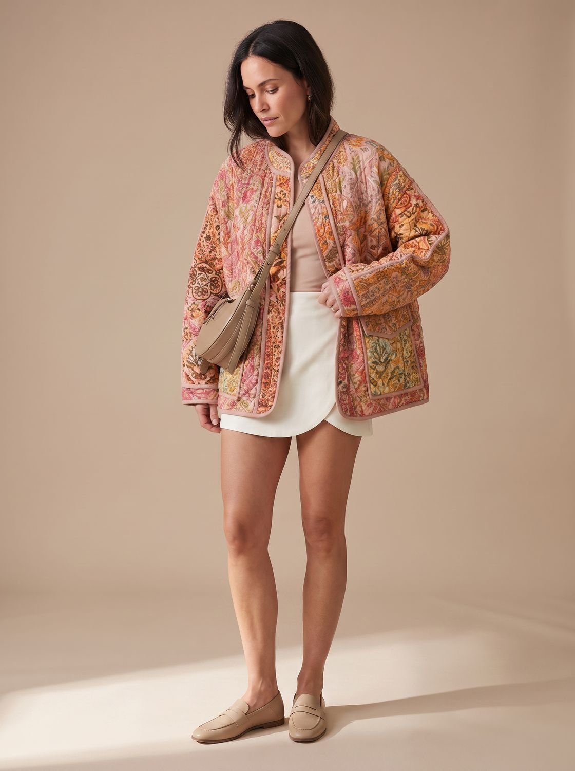 Wilhelmina | Patchwork Quilted Jacket
