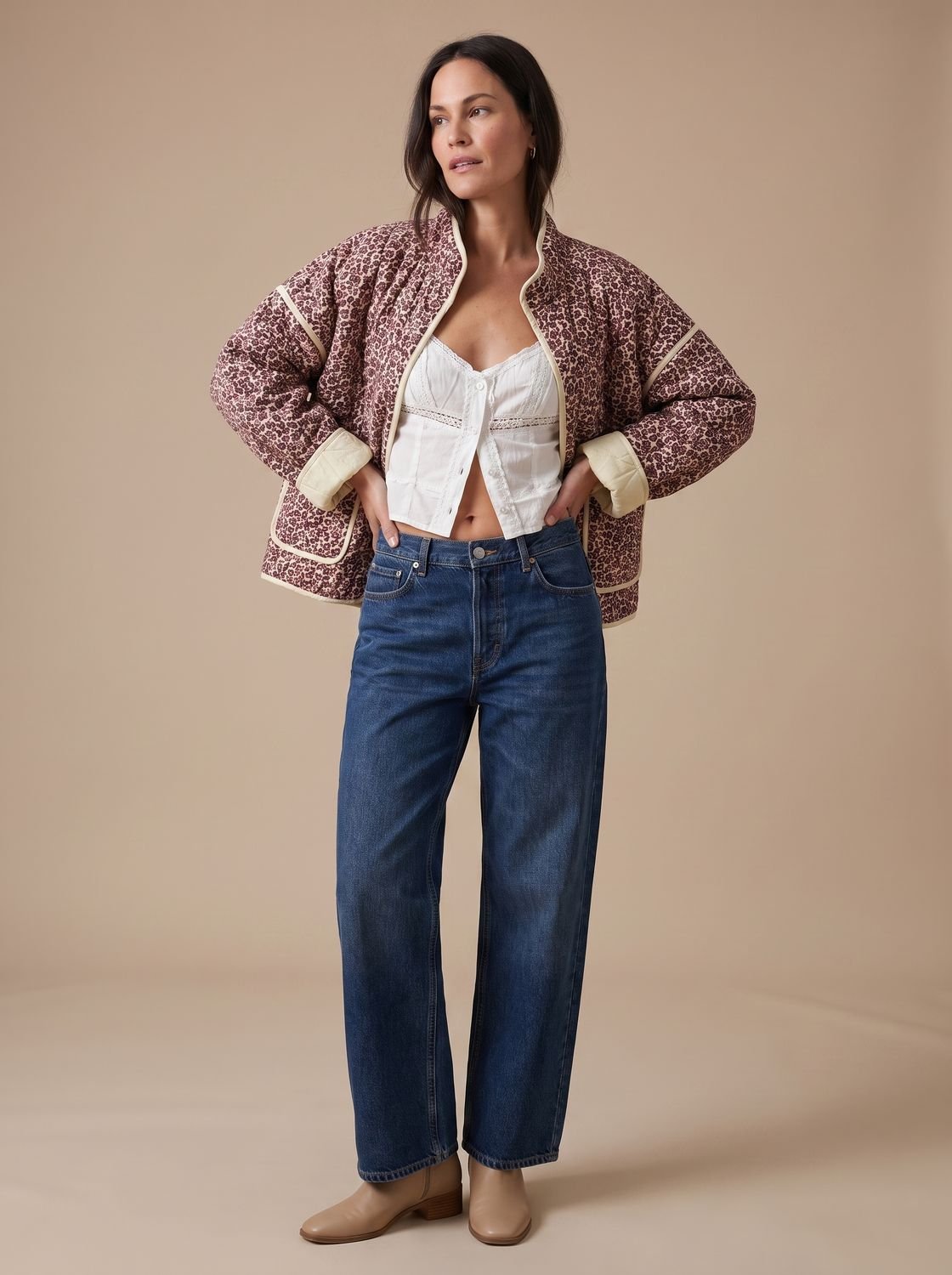 Wilhelmina | Patchwork Quilted Jacket