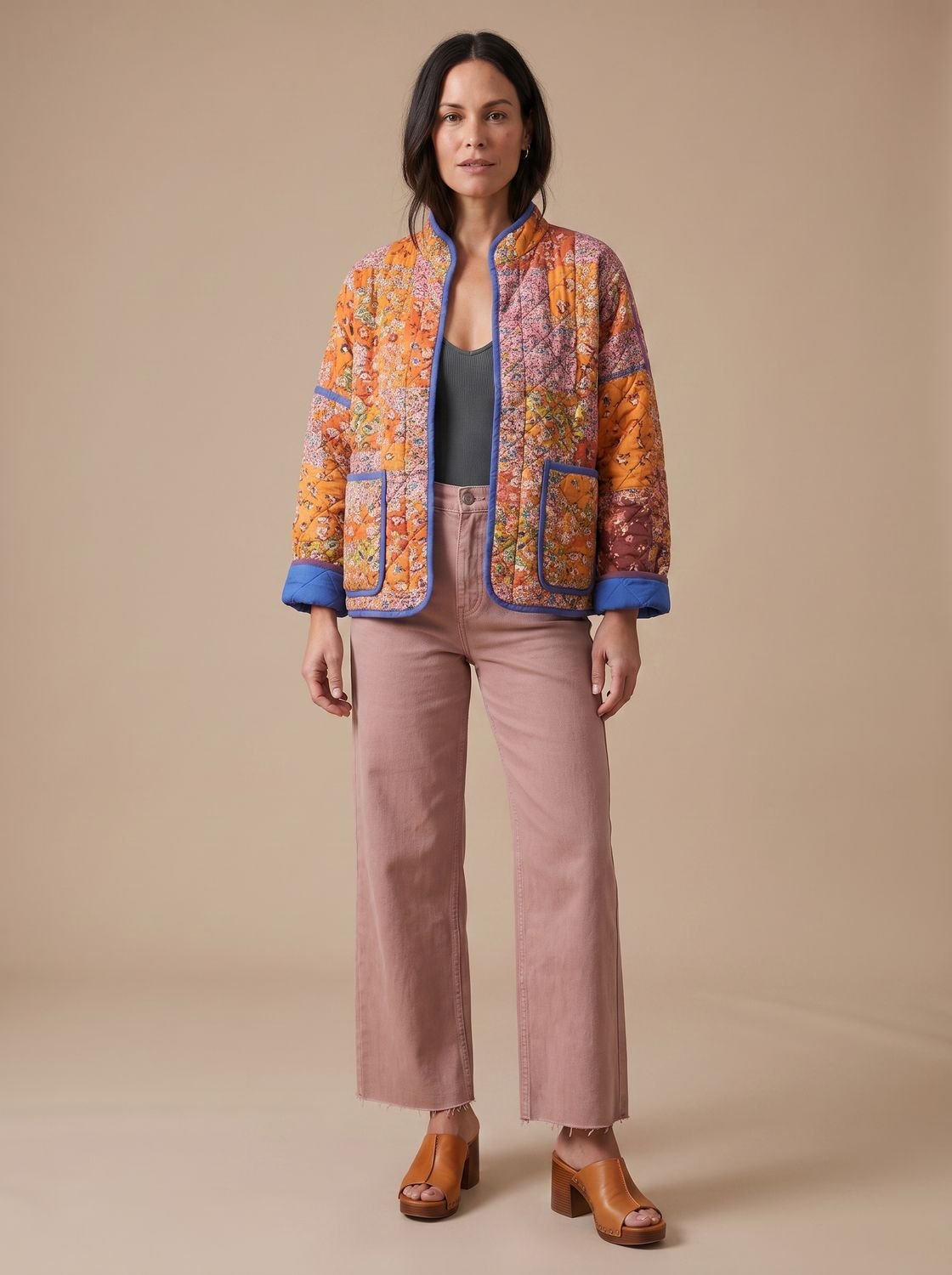 Wilhelmina | Patchwork Quilted Jacket