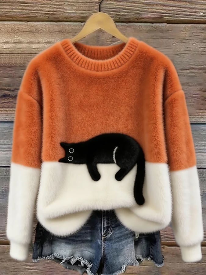 Elisabetta | Maglione con gatto