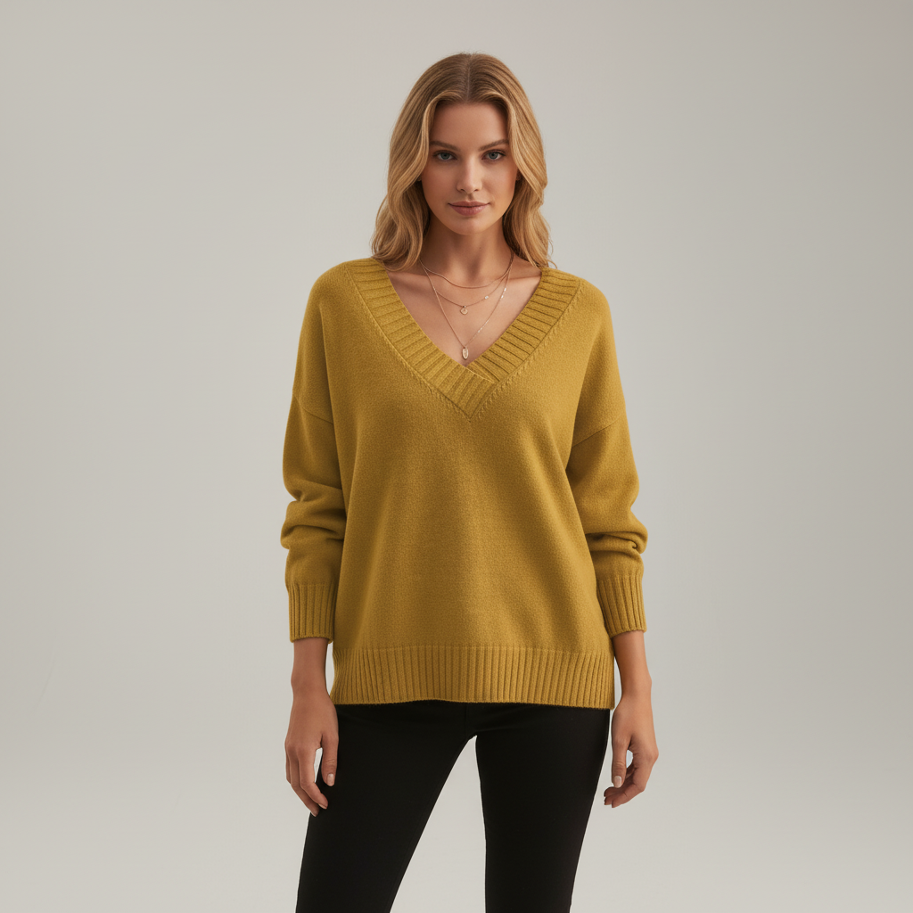 Amelie | Elegant Women’s Pure Cashmere Cardigan