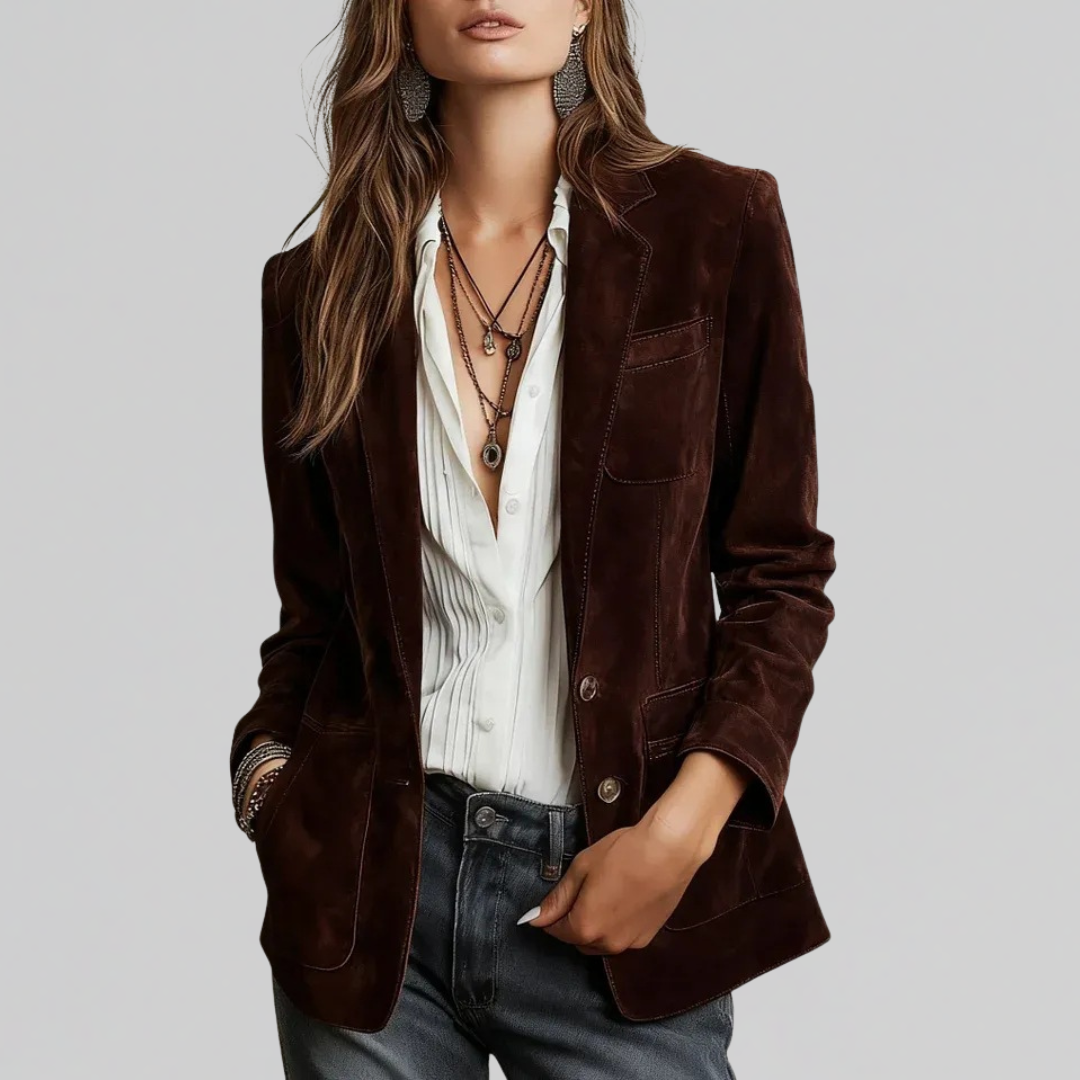 Lena | Elegant Women’s Teddy Jacket for Autumn