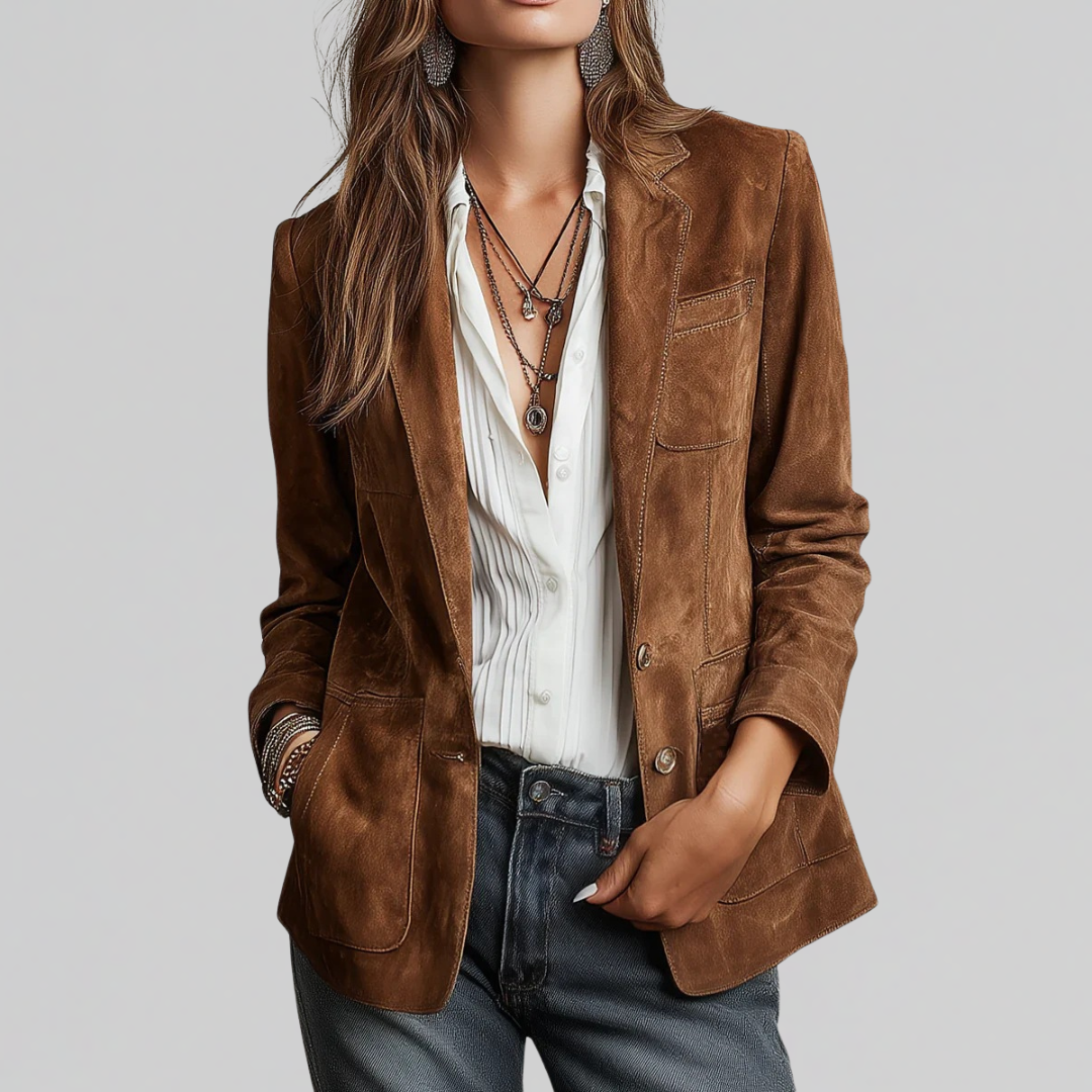 Lena | Elegant Women’s Teddy Jacket for Autumn