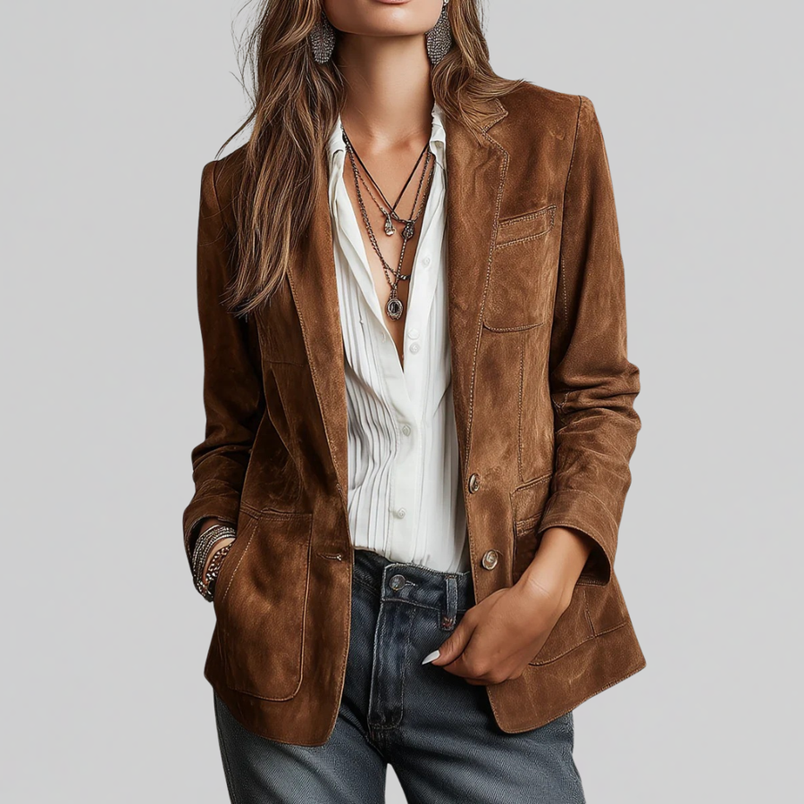 Lena | Elegant Women’s Teddy Jacket for Autumn