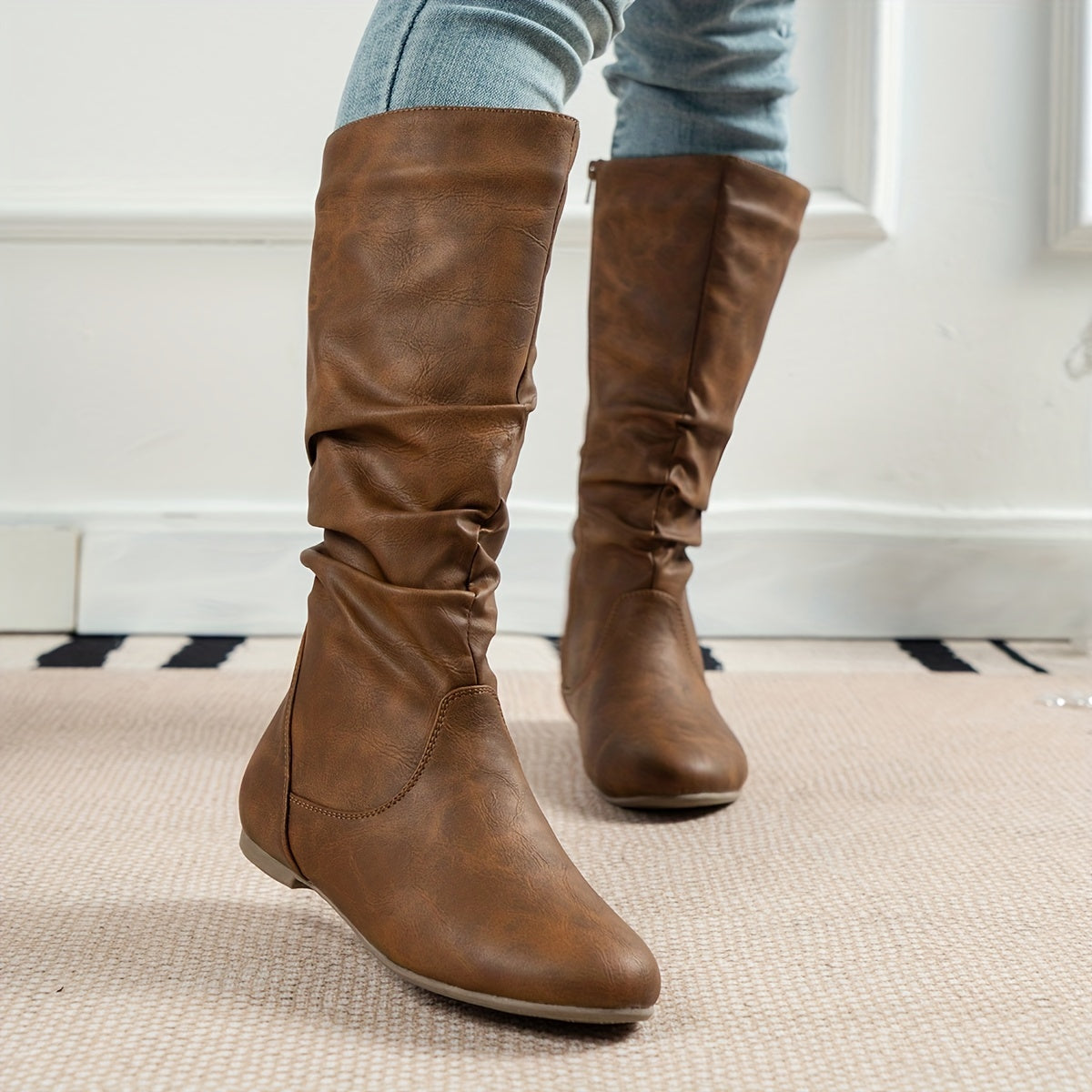 Charlotte | Slouchy Knee-High Boots